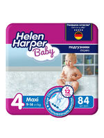 Детские подгузники Helen Harper BABY MAXI 7-14 кг 84 шт