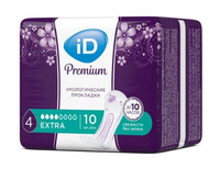 Урологические прокладки iD light premium extra  10шт/уп