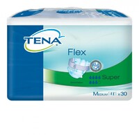 Тена Флекс Супер / Tena Flex Super - подгузники для взрослых с поясом, размер M, 30 шт.