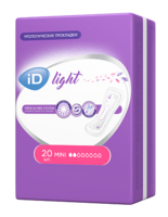 Урологические прокладки iD light mini 20шт/уп