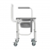 Кресло-стул с санитарным оснащением на колесах (с откидными подлокотниками) Ortonica TU8 