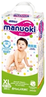 Manuoki Детские подгузники трусики XL (12+ кг) 38 шт.